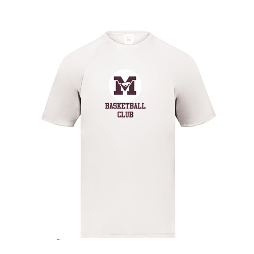 [2790.005.S-LOGO1] Men's Smooth Sport T-Shirt (Adult S, White)
