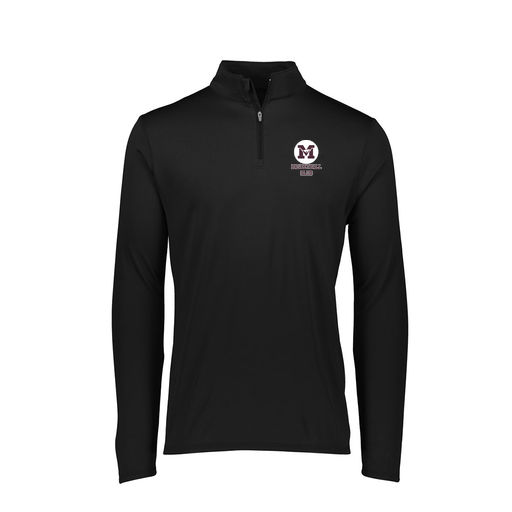 [FTLQFLBK-FAXS-LOGO1] Decker Women's Flex-Lite 1/4 Zip Shirt (Female Adult XS, Black)