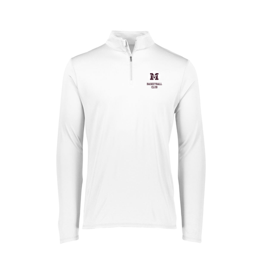 [2787.005.XS-LOGO1] Ladies Dri Fit 1/4 Zip Shirt (Female Adult XS, White)