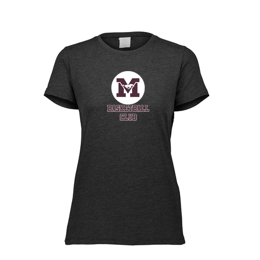 [FTSCUBBK-FAXS-LOGO1] Decker Women's Tri-Blend T-Shirt - Short Sleeve (Female Adult XS, Black, Logo 1)