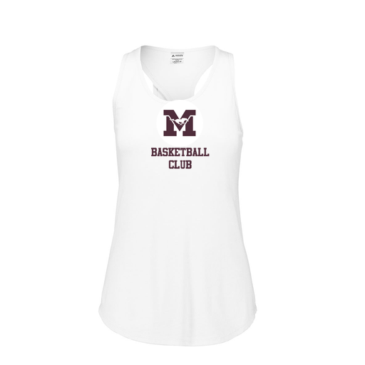 [3078.005.S-LOGO1] Ladies Tri Blend Tank Top (Female Adult S, White)