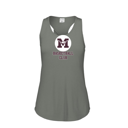 [3078.013.S-LOGO1] Ladies Tri Blend Tank Top (Female Adult S, Gray)