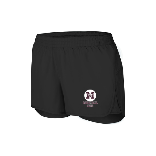 [2430.080.XS-LOGO1] Women's Performance Shorts (Female Adult XS, Black)