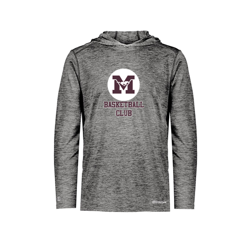 [FOLHCGBK-YS-LOGO1] Decker Youth Charge Hoodie (Youth S, Black)