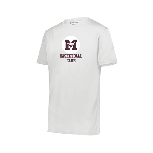 [222818.005.S-LOGO1] Men's Movement Dri Fit Shirt (Adult S, White)