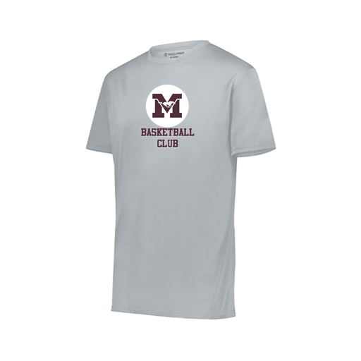 [222818.099.S-LOGO1] Men's Movement Dri Fit Shirt (Adult S, Silver)