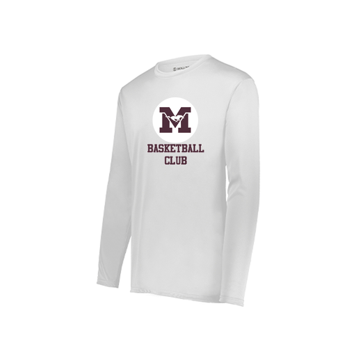 [222822.005.XS-LOGO1] Men's LS Smooth Sport Shirt (Adult XS, White)