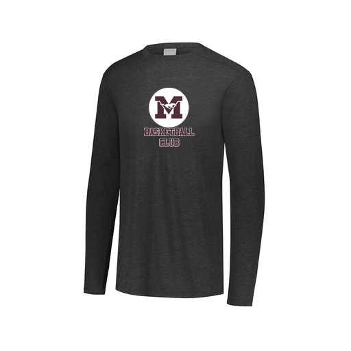 [3075.K94.XS-LOGO1] Men's LS Ultra-blend T-Shirt (Adult XS, Black)