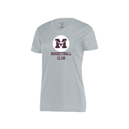 [222820.099.S-LOGO1] Ladies Movement Dri Fit Shirt (Female Adult S, Silver)